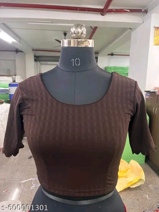 Elegant Brown Designer Blouse by Unique Garments