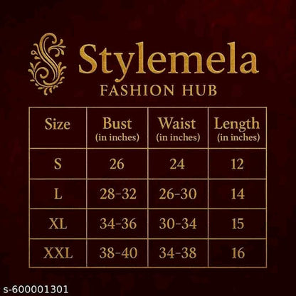 Elegant Brown Designer Blouse by Unique Garments